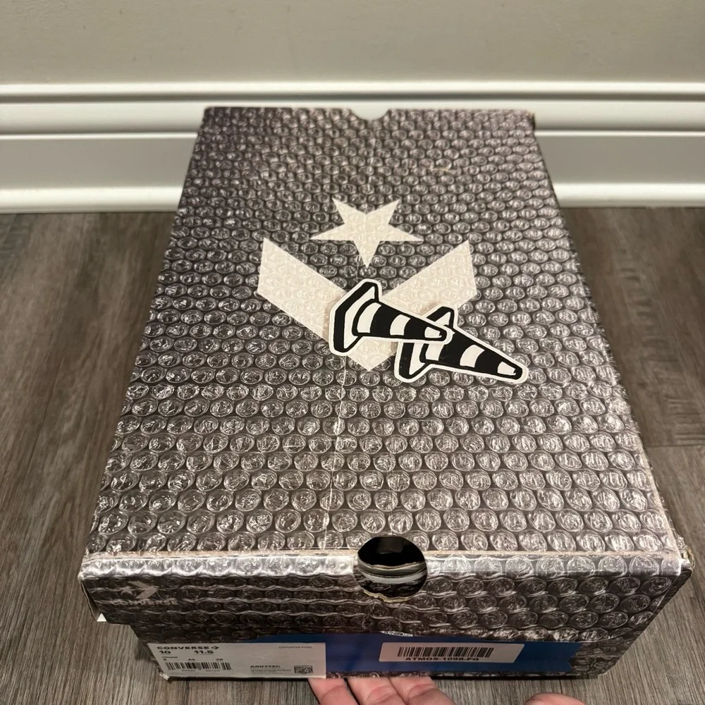 Converse Joshua Vides x Pro Leather Made in Studio Black White Low Sneakers
